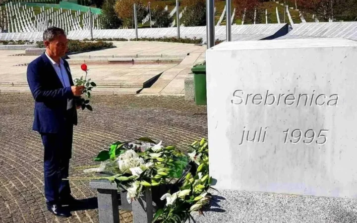 Serbian politician faces severe threats after paying tribute to Srebrenica genocide victims